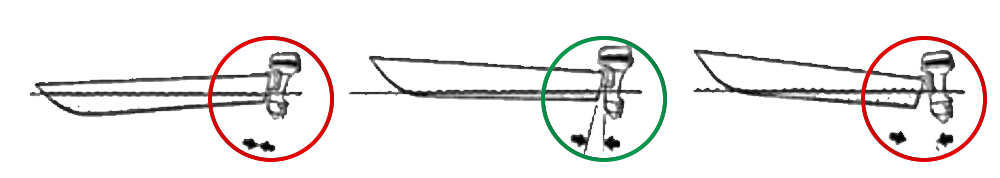 afstellen buitenboordmotor